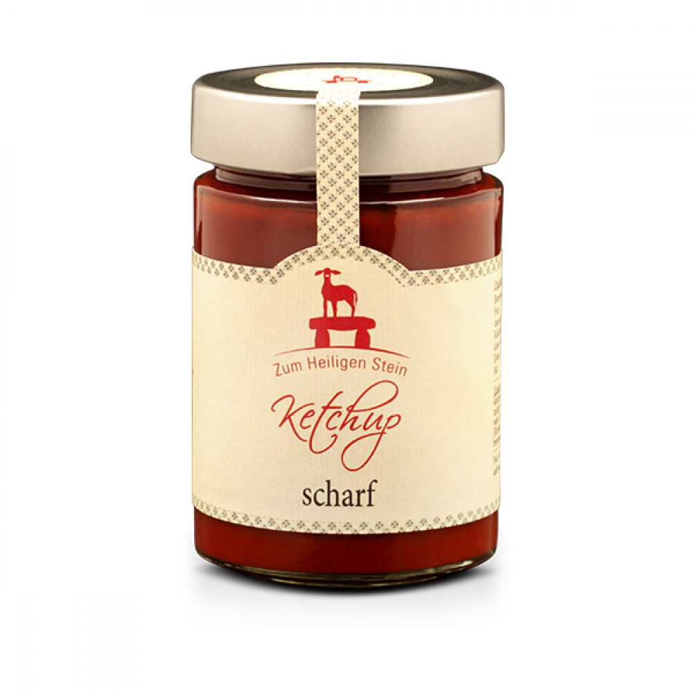 Ketchup scharf- Zum Heiligen Stein